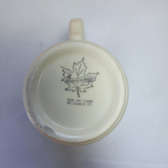 Masonic Coffee Cup “Order of the Eastern Star” Vintage Gold Gilded Rim Freemason - Picture 7 of 7